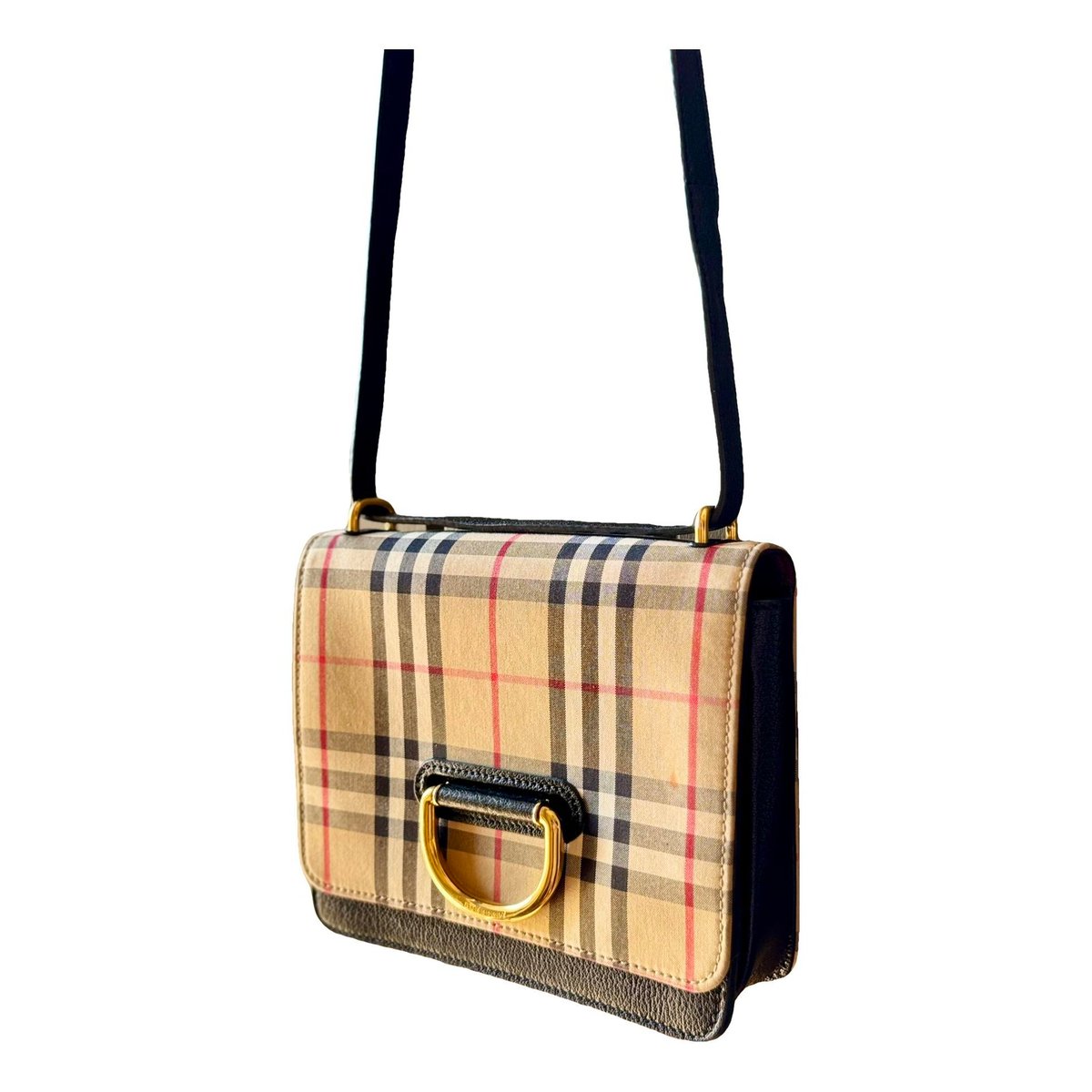 The D-ring leather crossbody bag