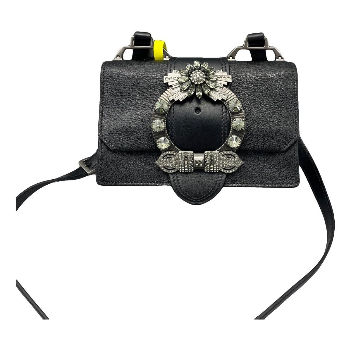 Miu Lady leather handbag