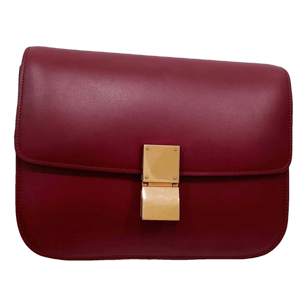 Classic leather crossbody bag
