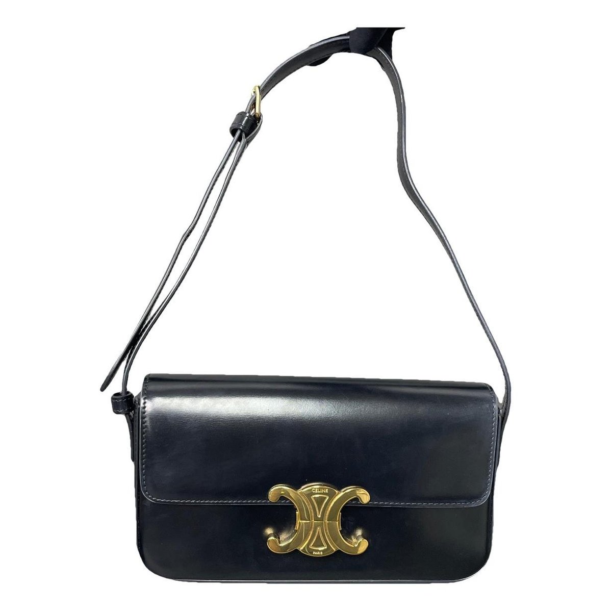 Triomphe leather handbag
