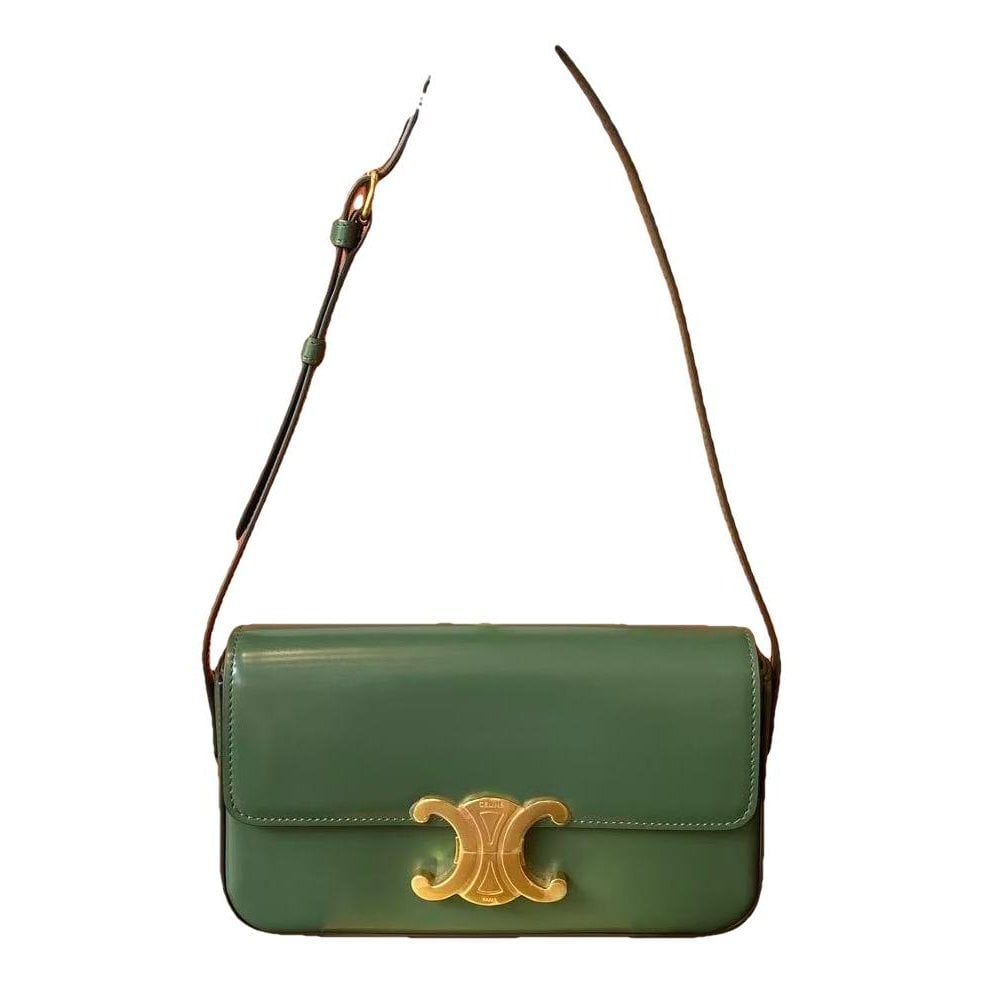 Triomphe leather handbag