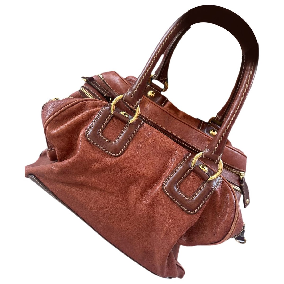 Leather handbag