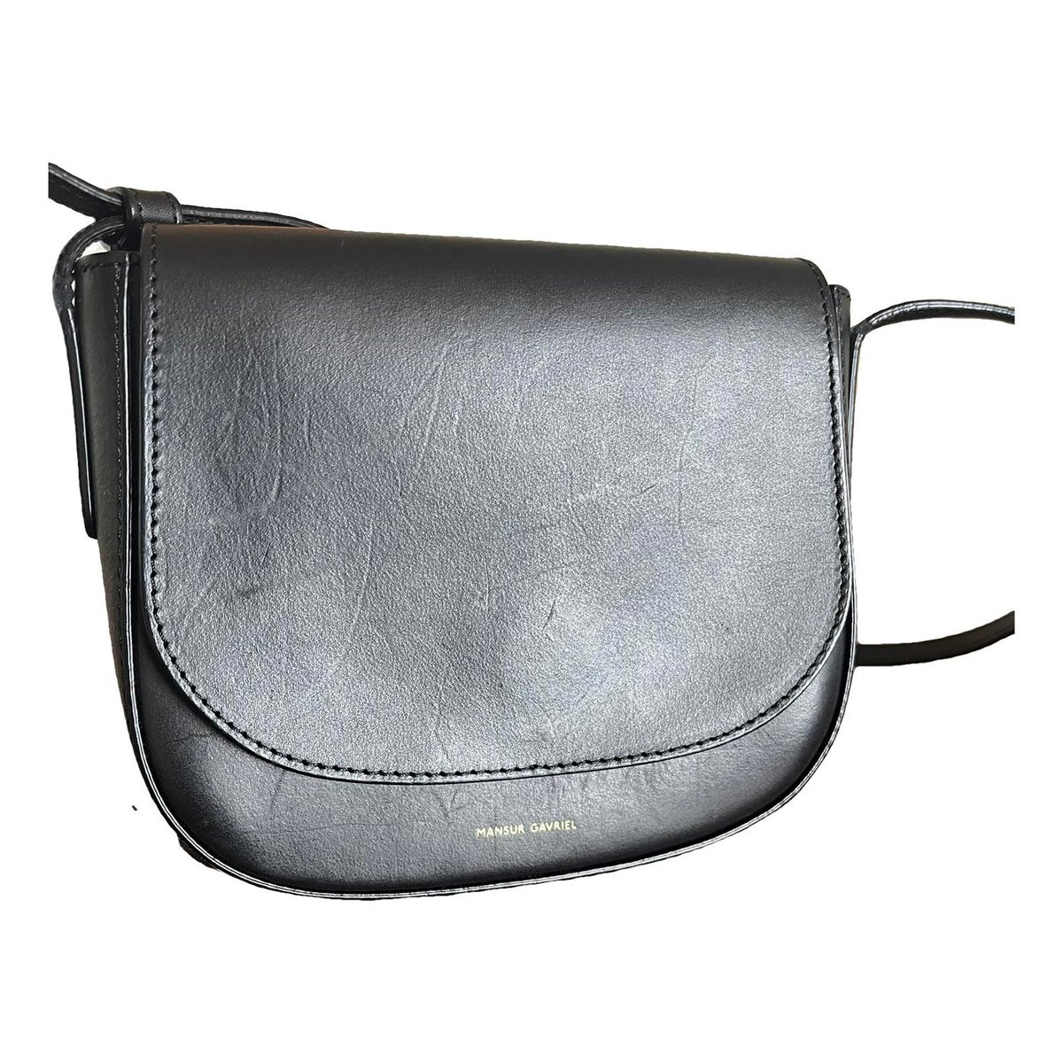 Envelope leather crossbody bag