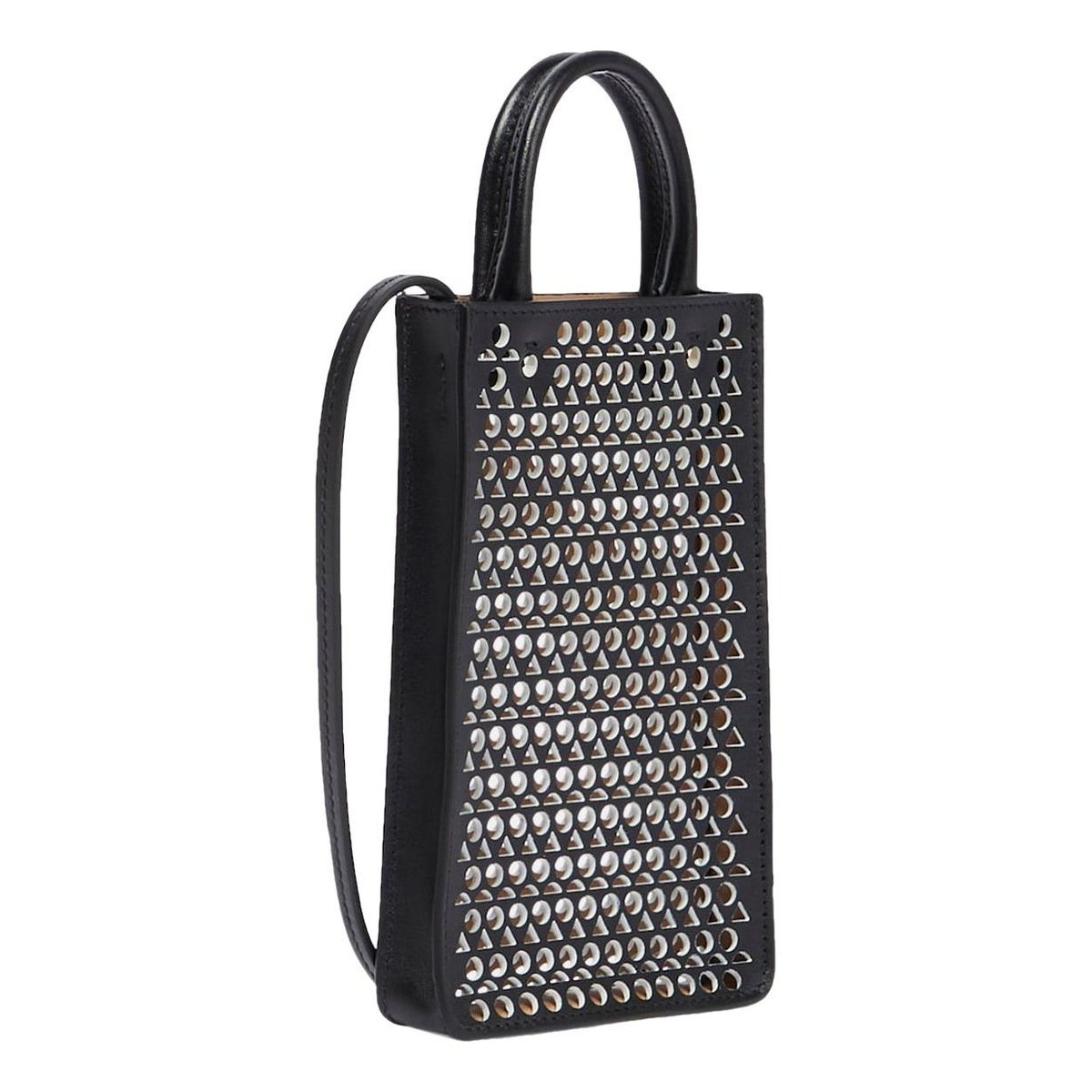 Leather crossbody bag