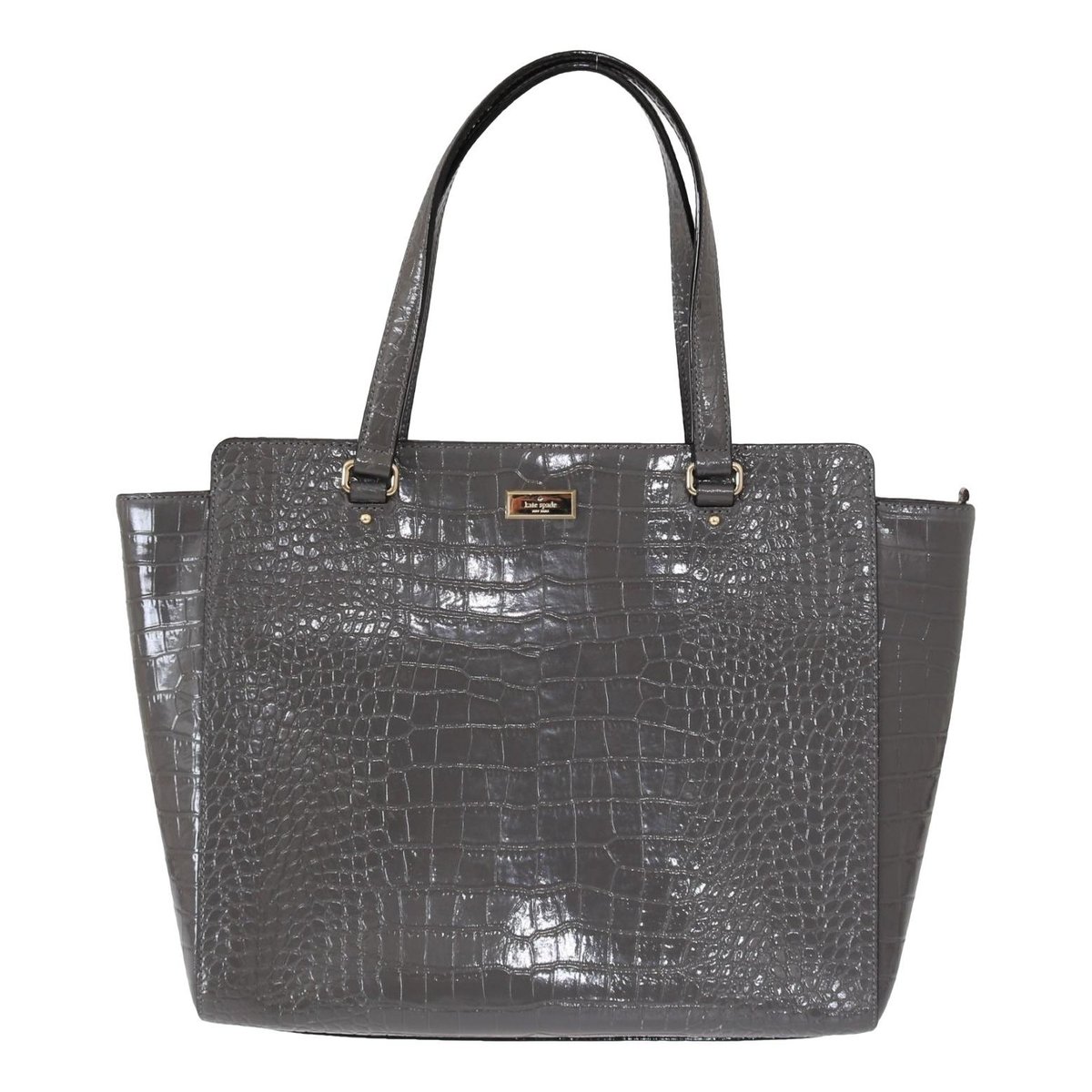 Leather tote