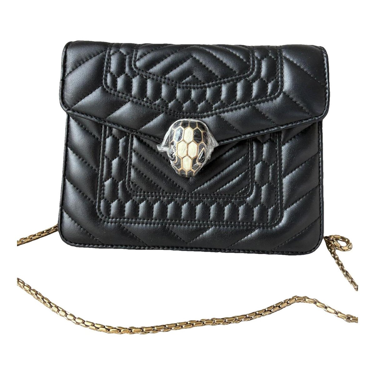 Serpenti leather crossbody bag