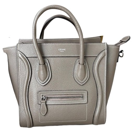 Nano Luggage leather handbag