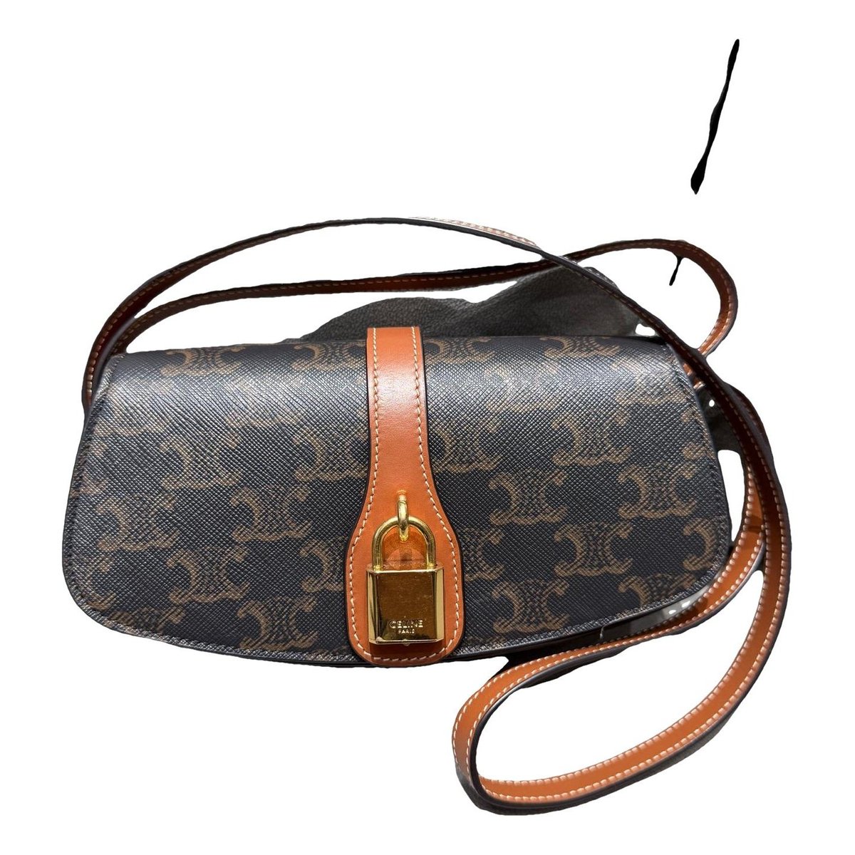 Tabou leather handbag