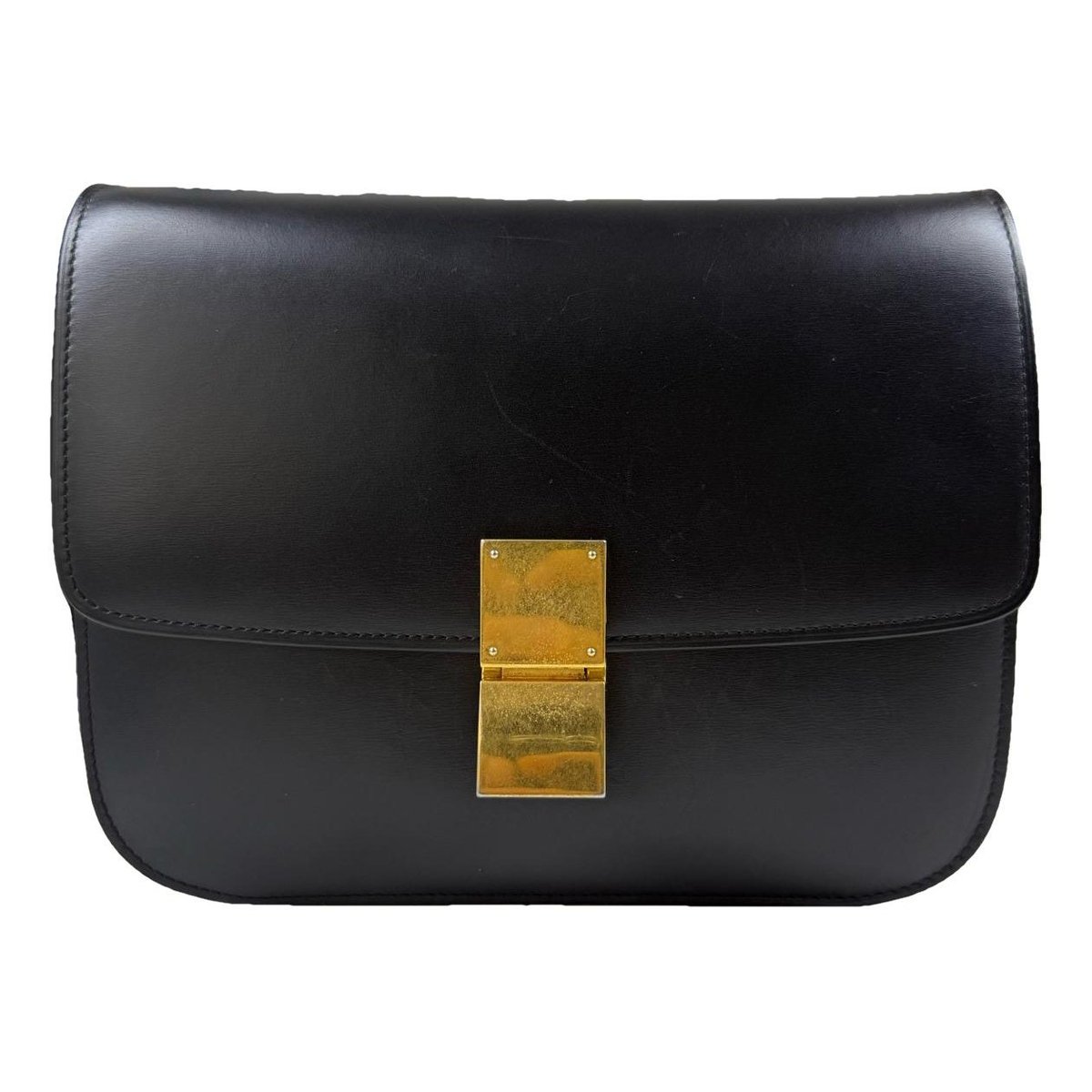 Classic leather handbag