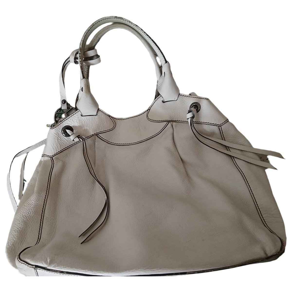 Leather handbag
