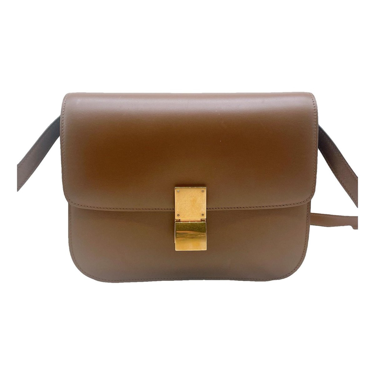 Classic leather crossbody bag
