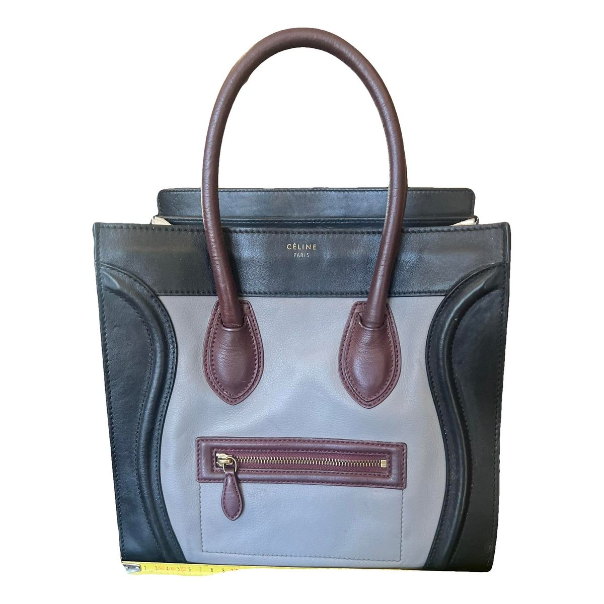 Luggage leather handbag