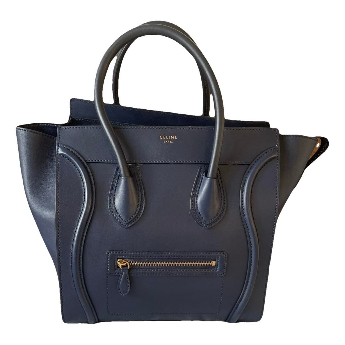 Luggage leather handbag