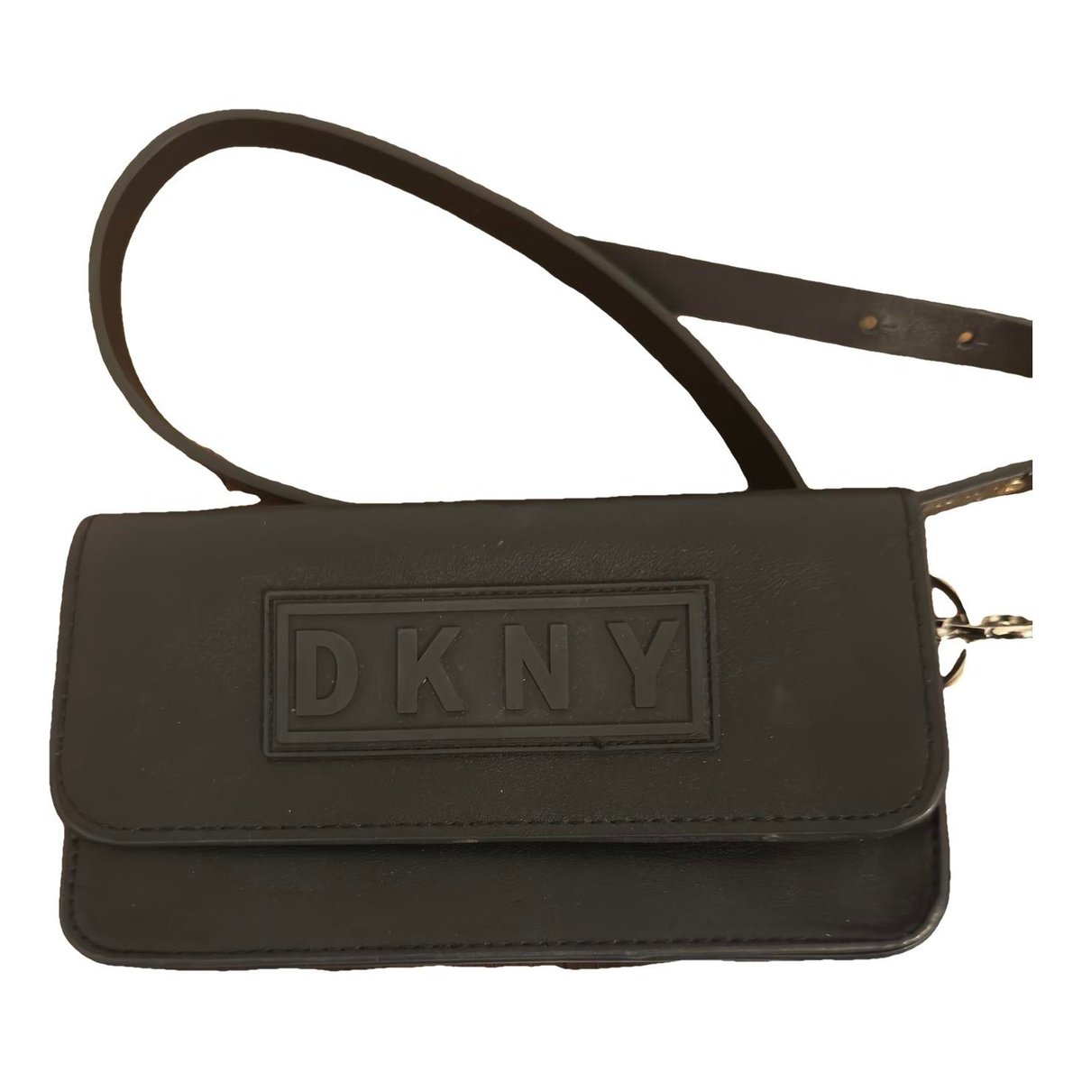 Vegan leather clutch bag