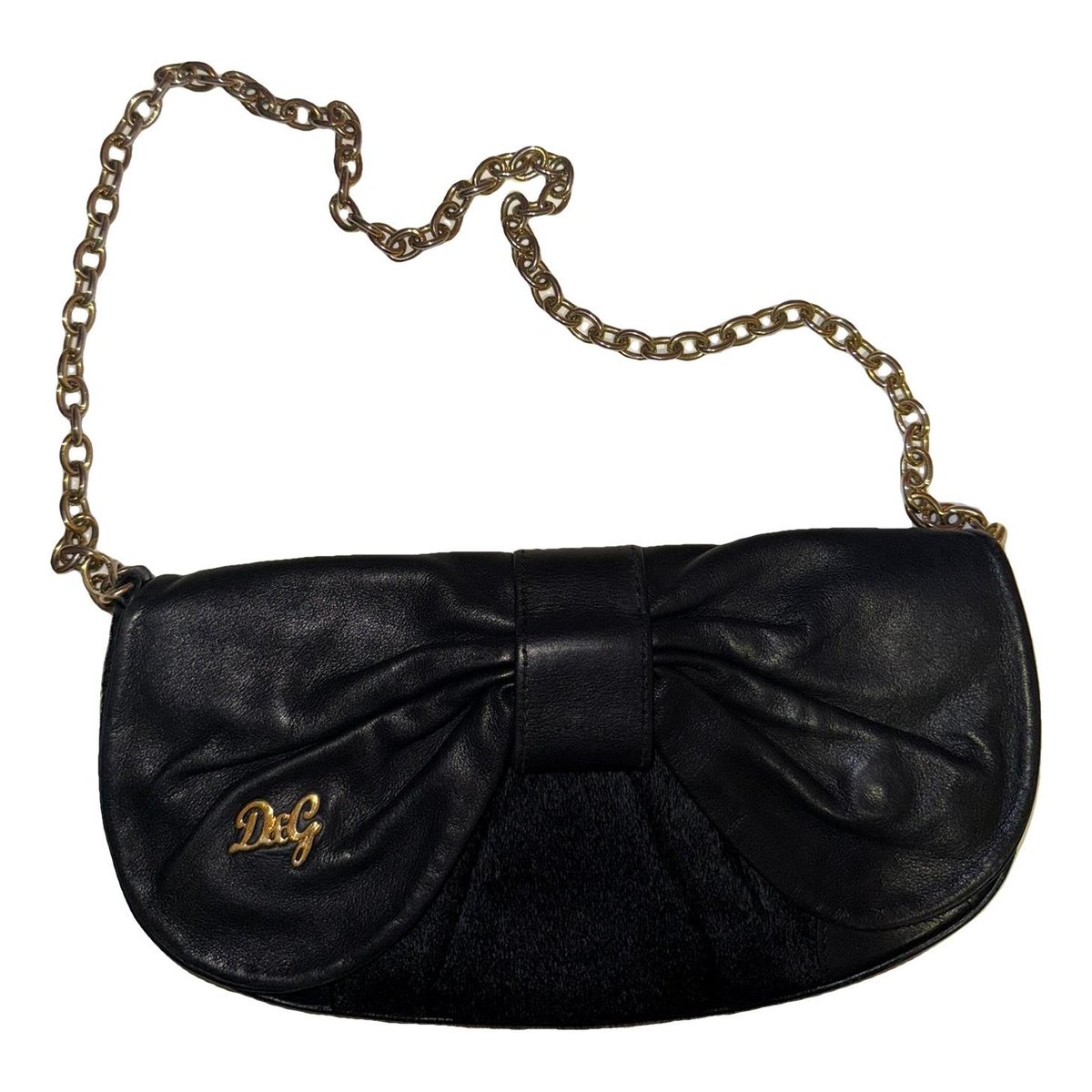 Pony-style calfskin clutch bag