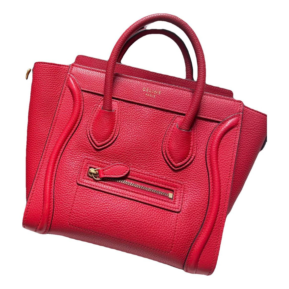 Nano Luggage leather handbag