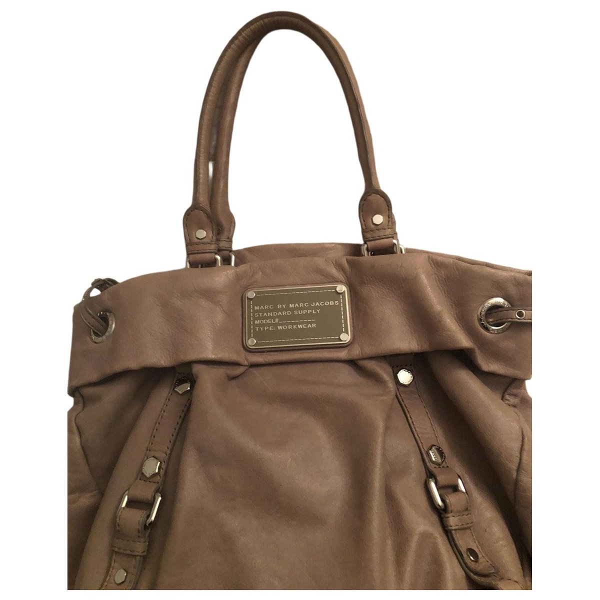 Leather handbag