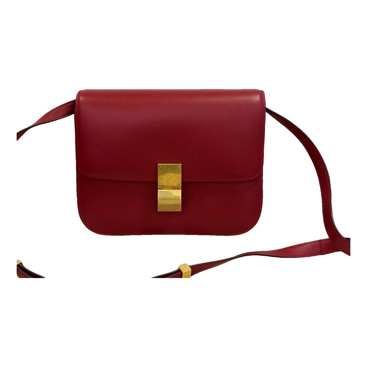Classic leather handbag