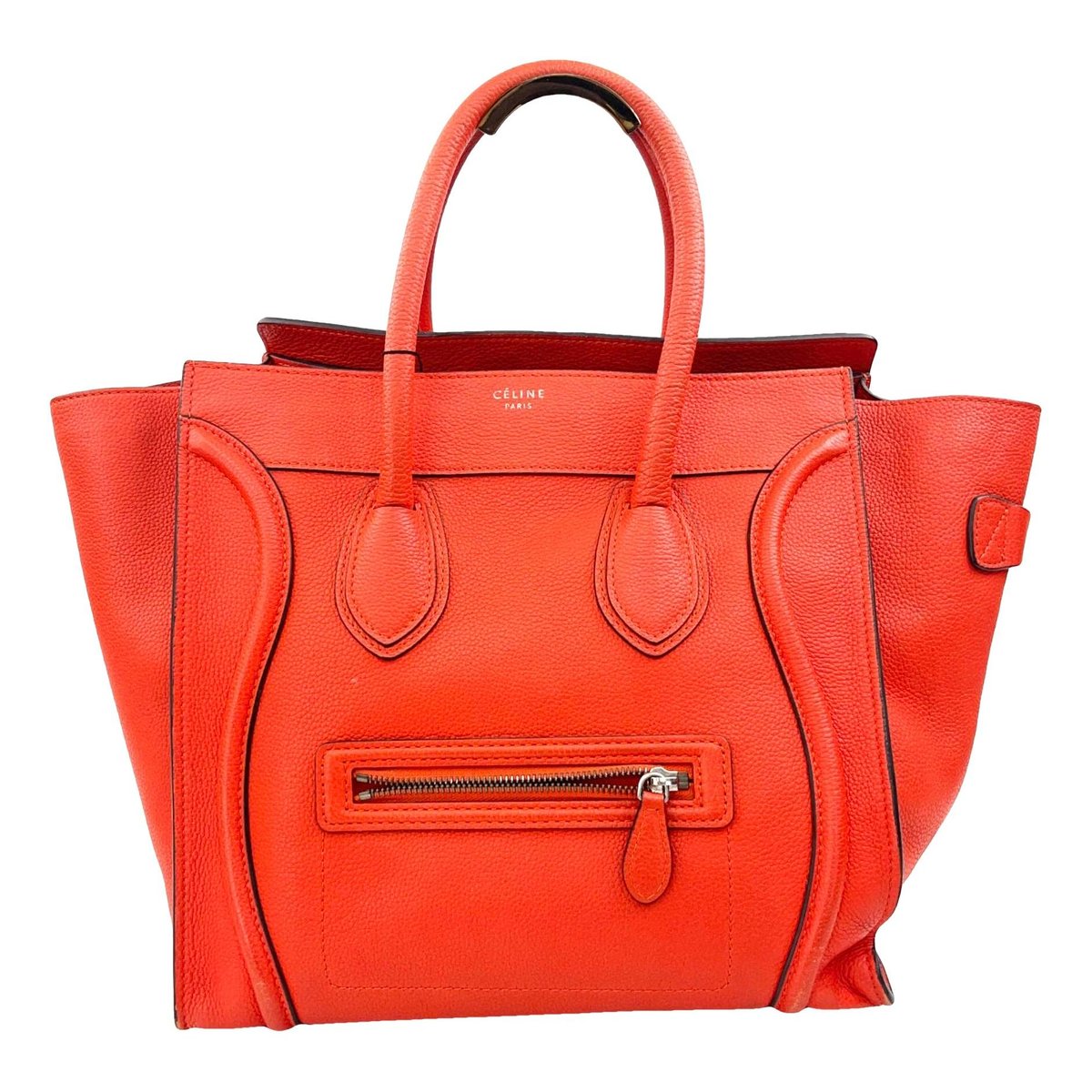 Luggage leather handbag