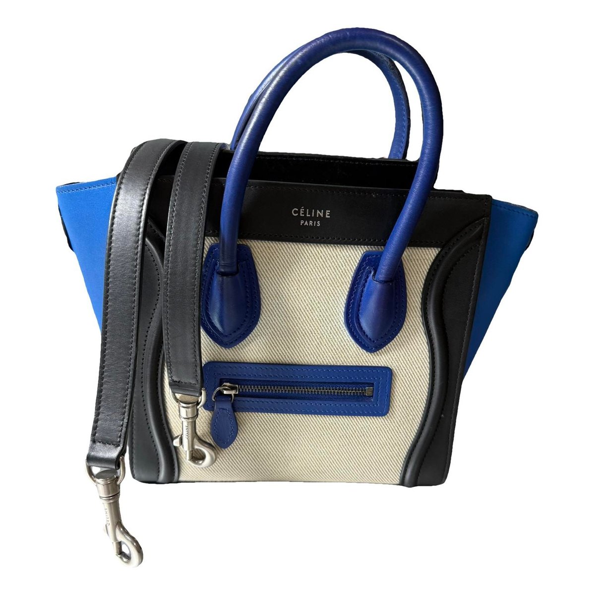 Nano Luggage leather handbag