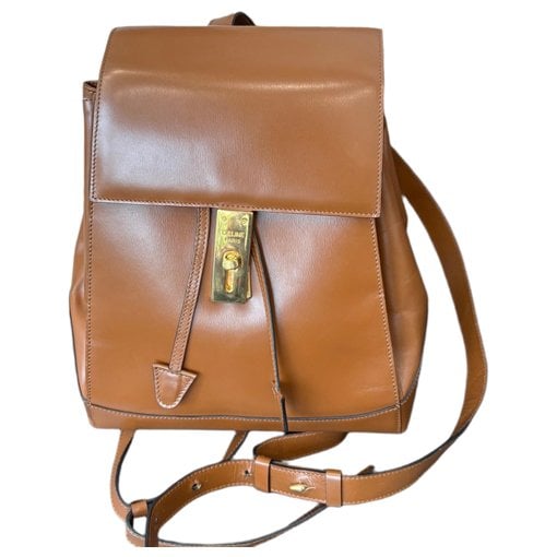 Folco leather backpack