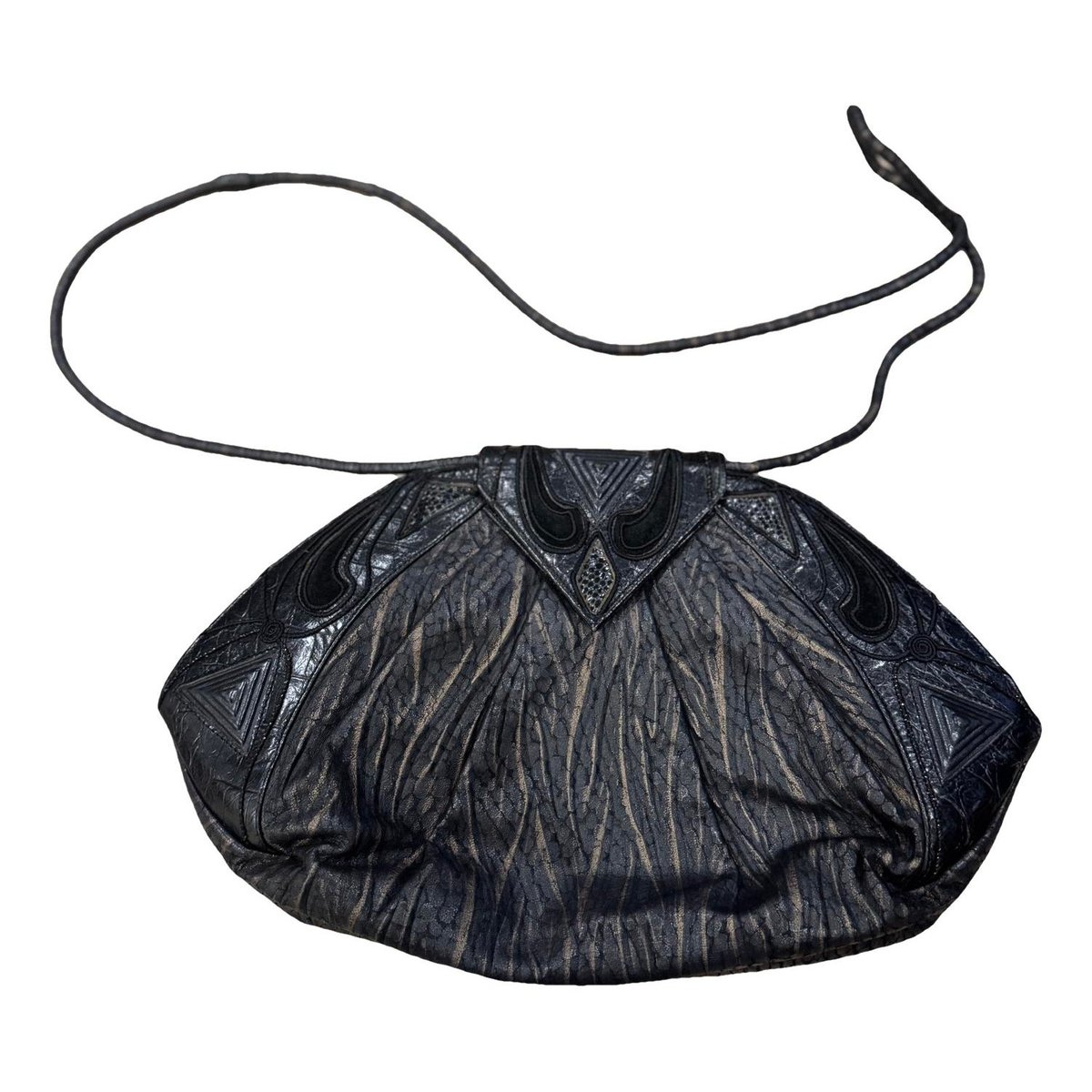Leather crossbody bag
