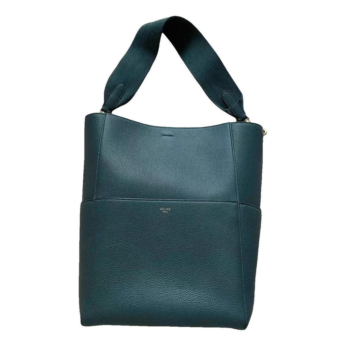 Seau Sangle leather tote