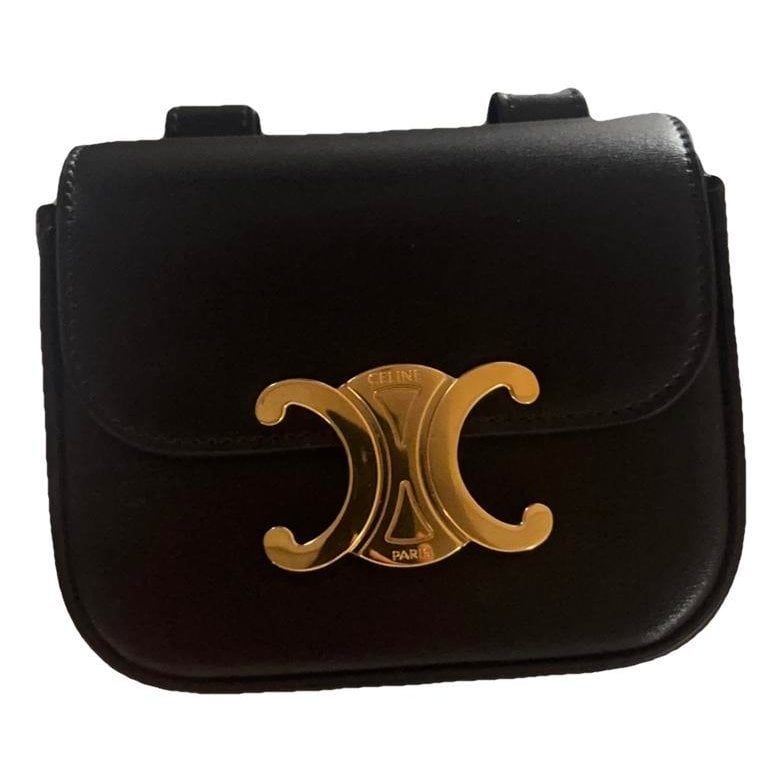Belt leather handbag