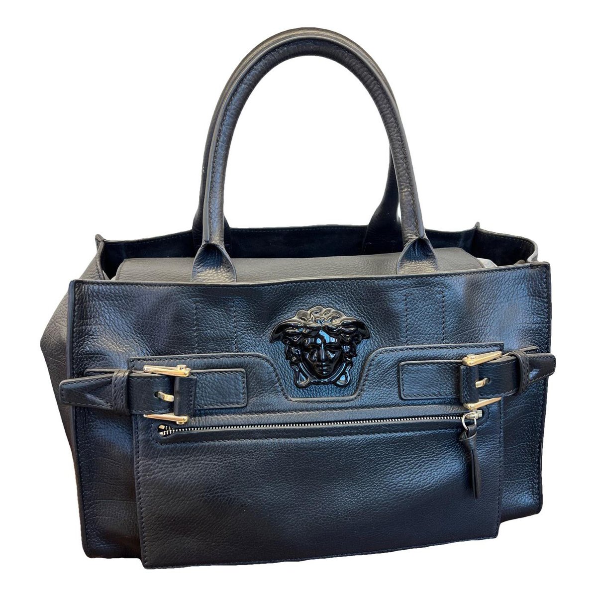 Icon leather handbag