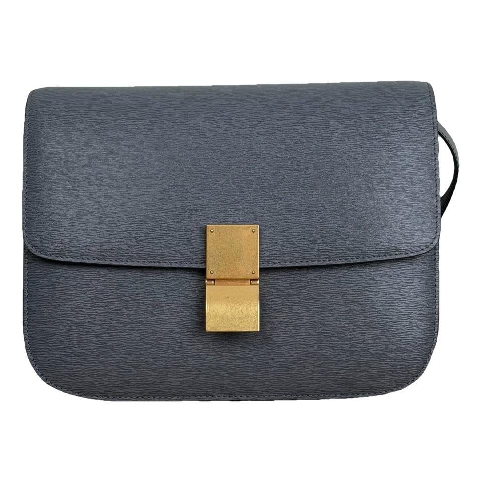 Classic leather handbag