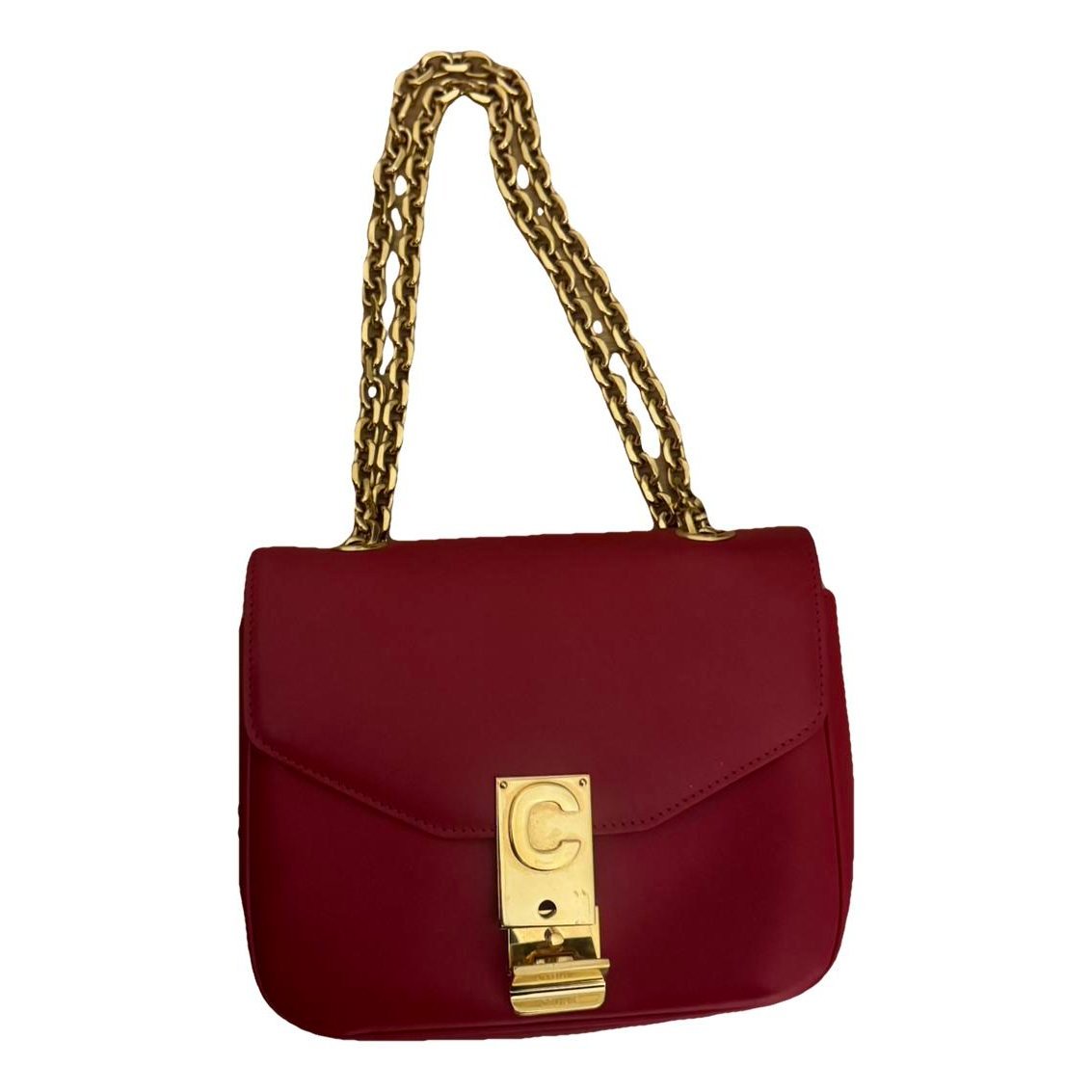 C bag leather handbag