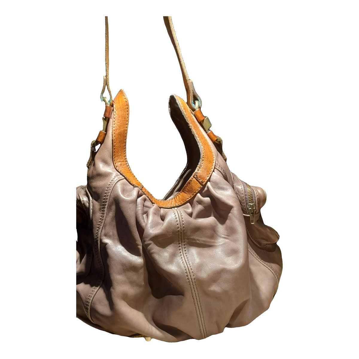 Leather handbag