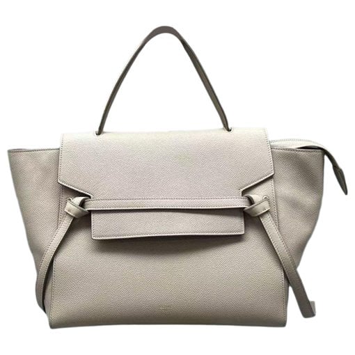 Belt leather handbag