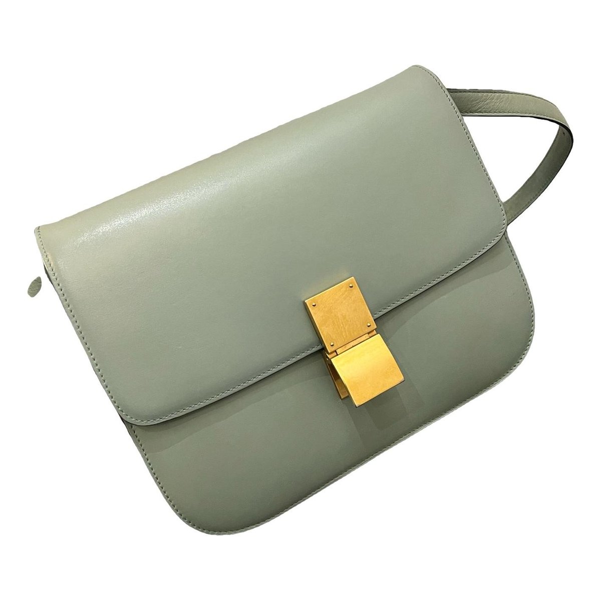 Classic leather handbag