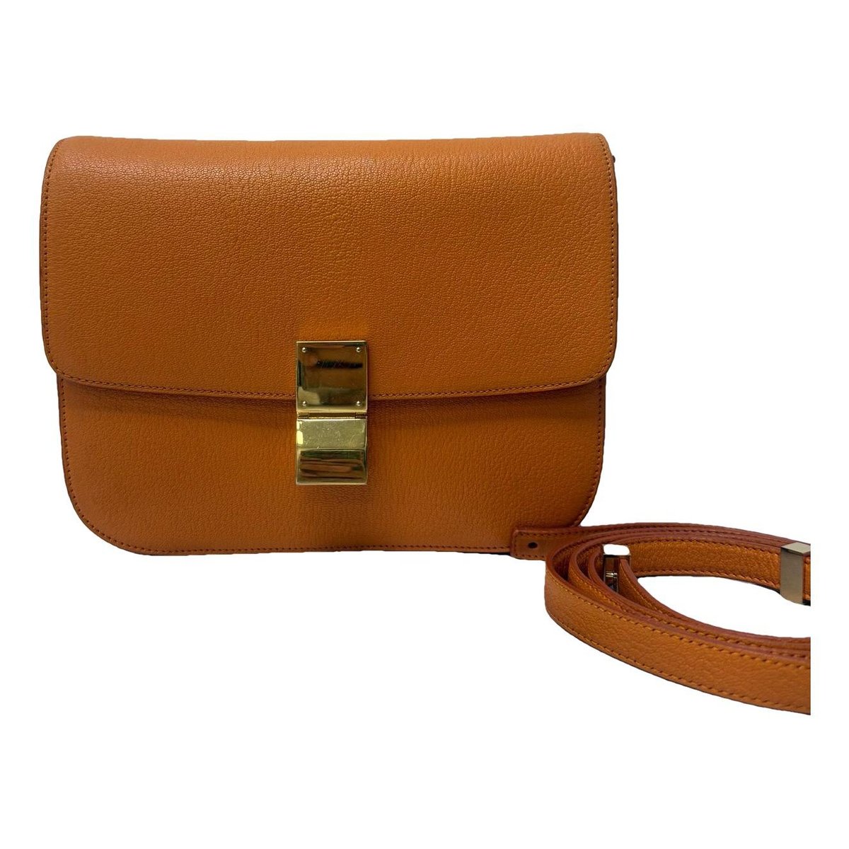 Classic leather handbag