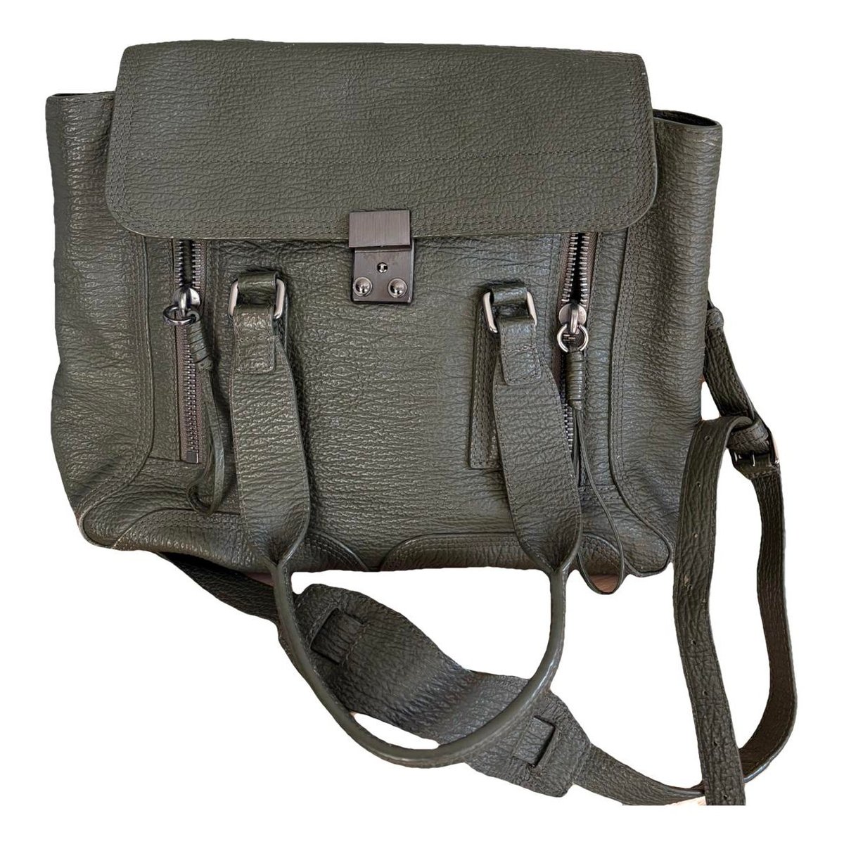 Pashli leather satchel