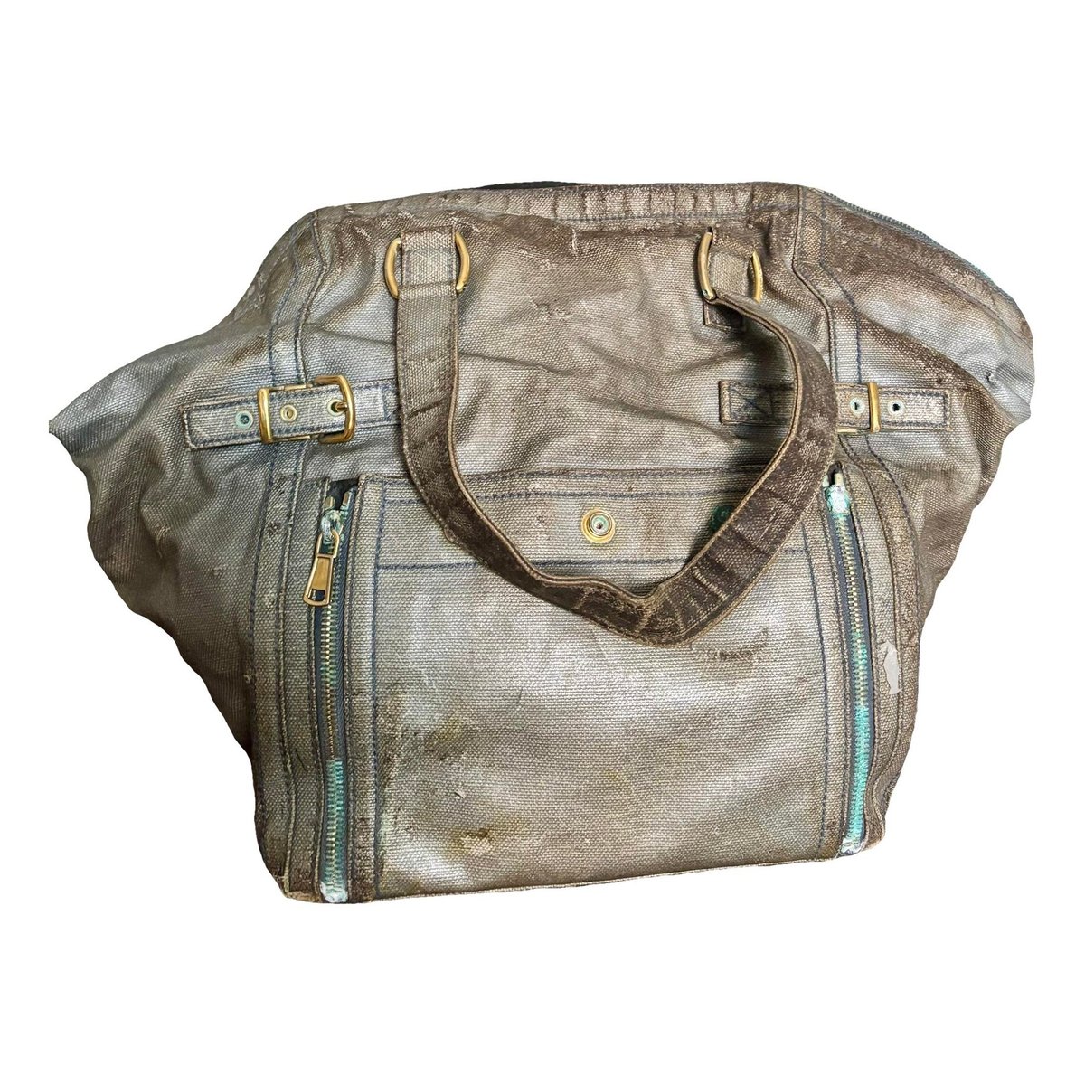 Downtown leather handbag