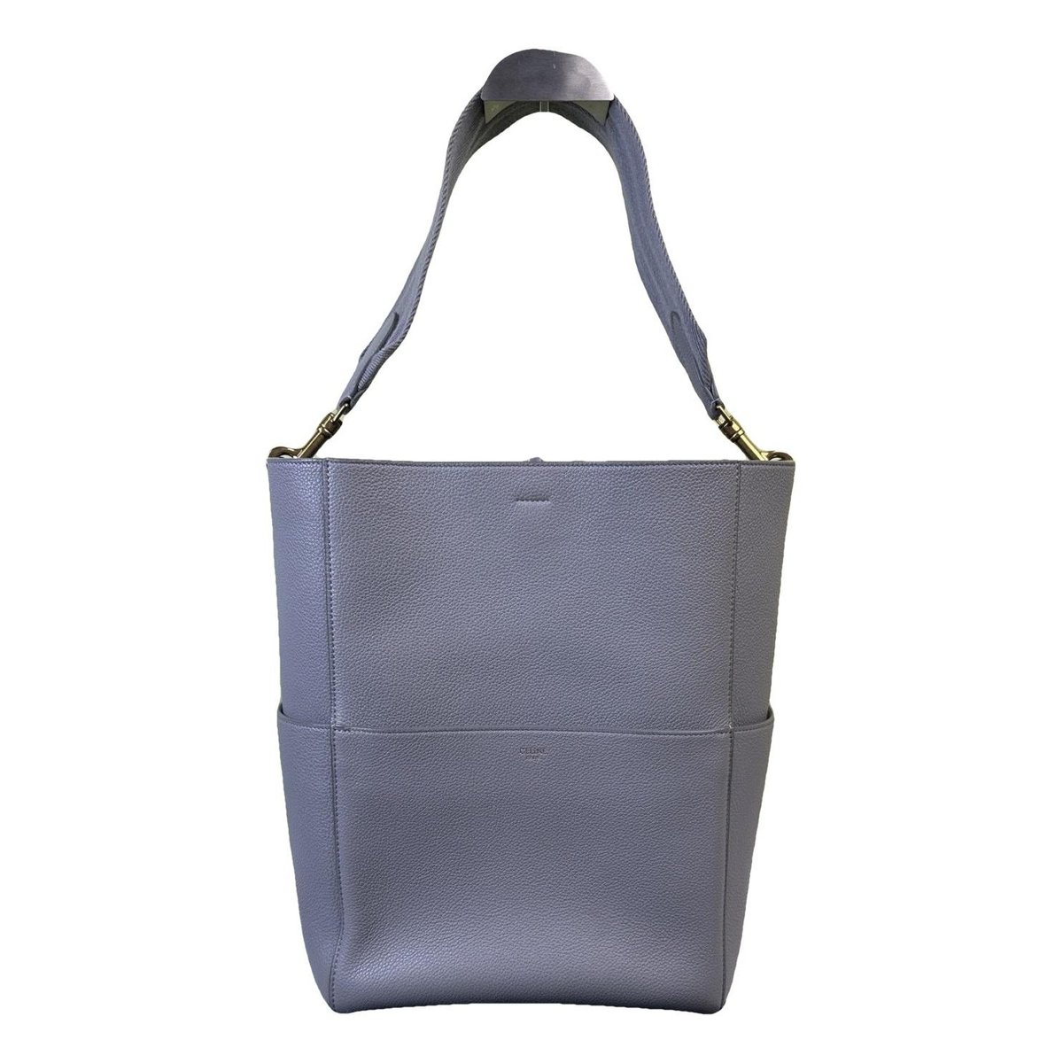 Seau Sangle leather handbag