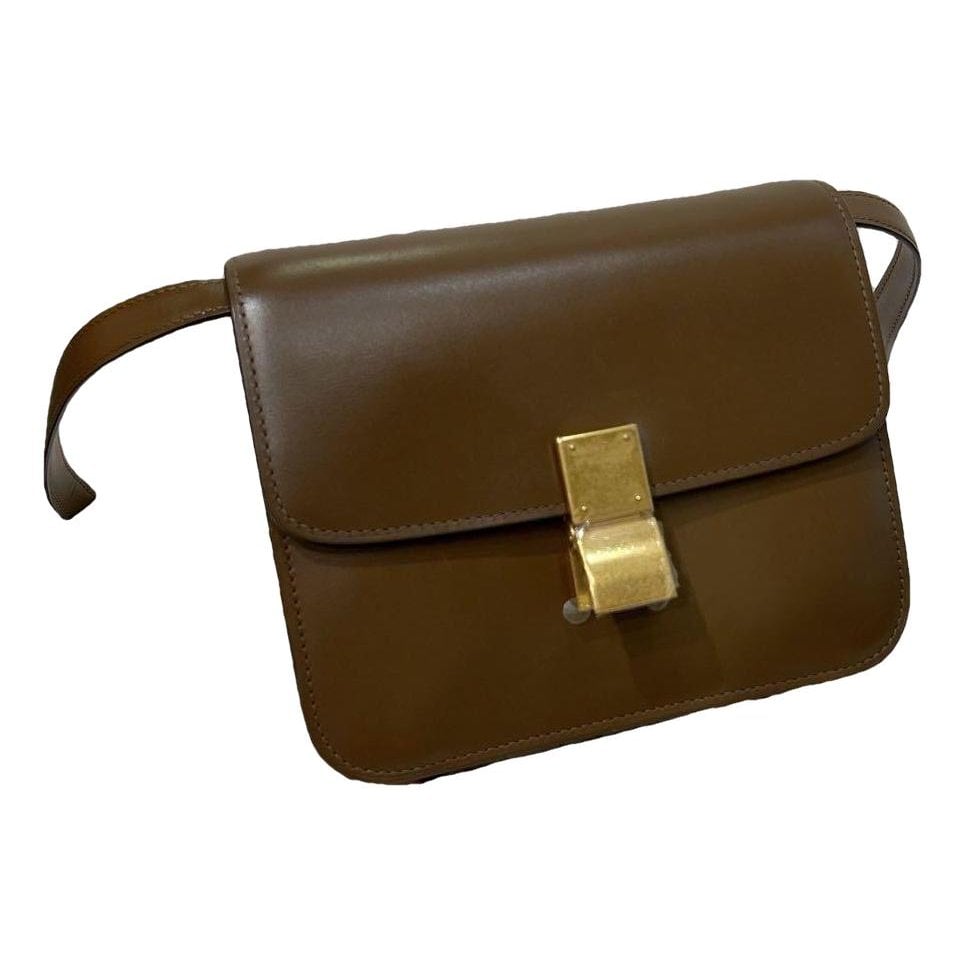 Classic leather handbag