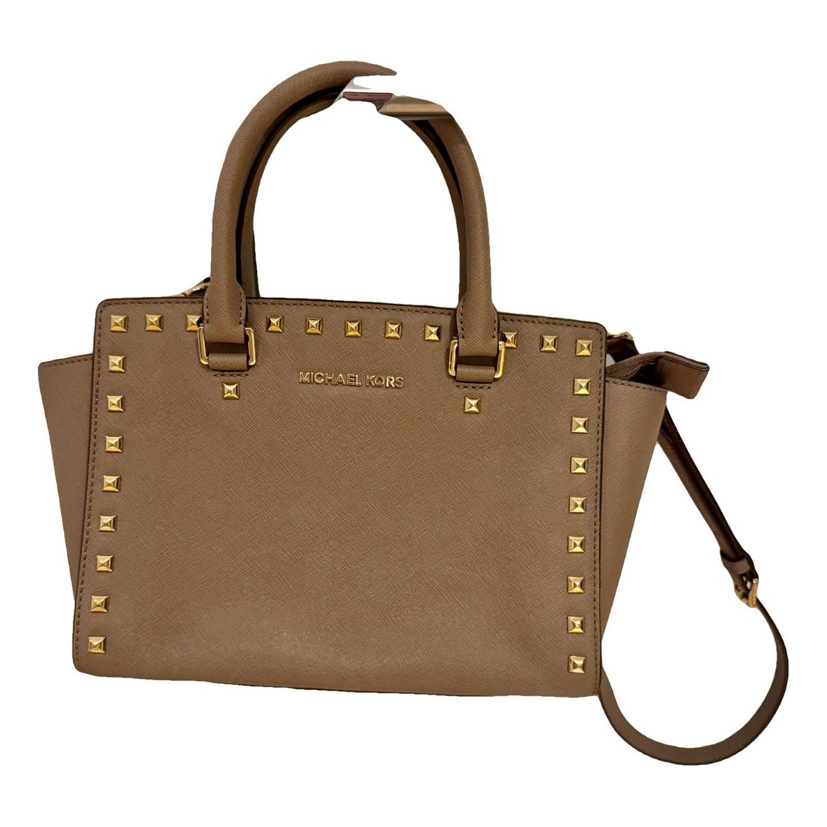 Selma leather handbag
