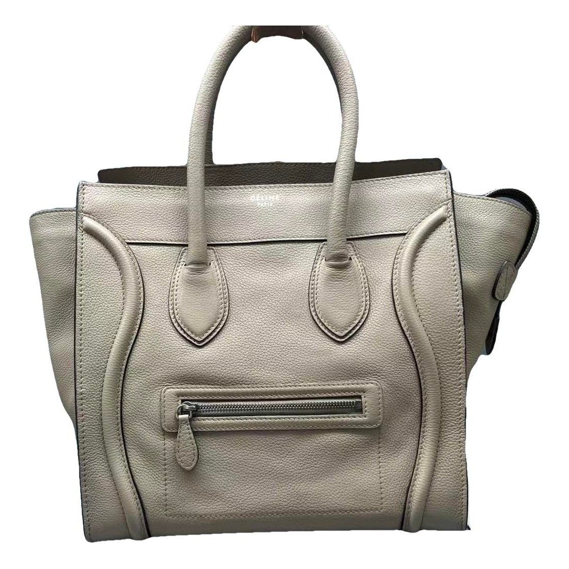 Luggage leather handbag
