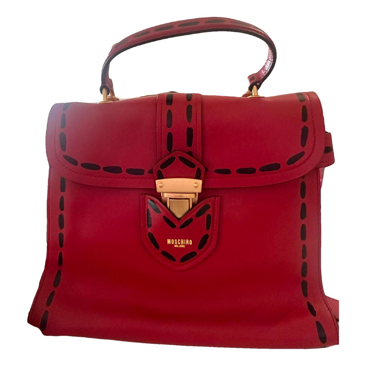 Leather crossbody bag