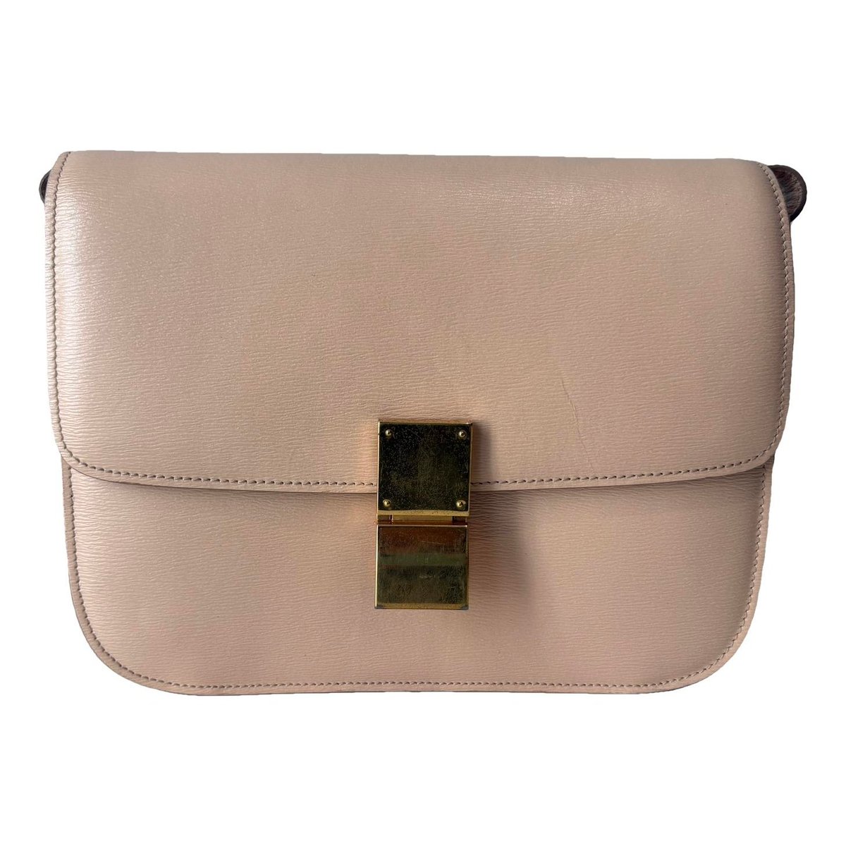 Classic leather crossbody bag