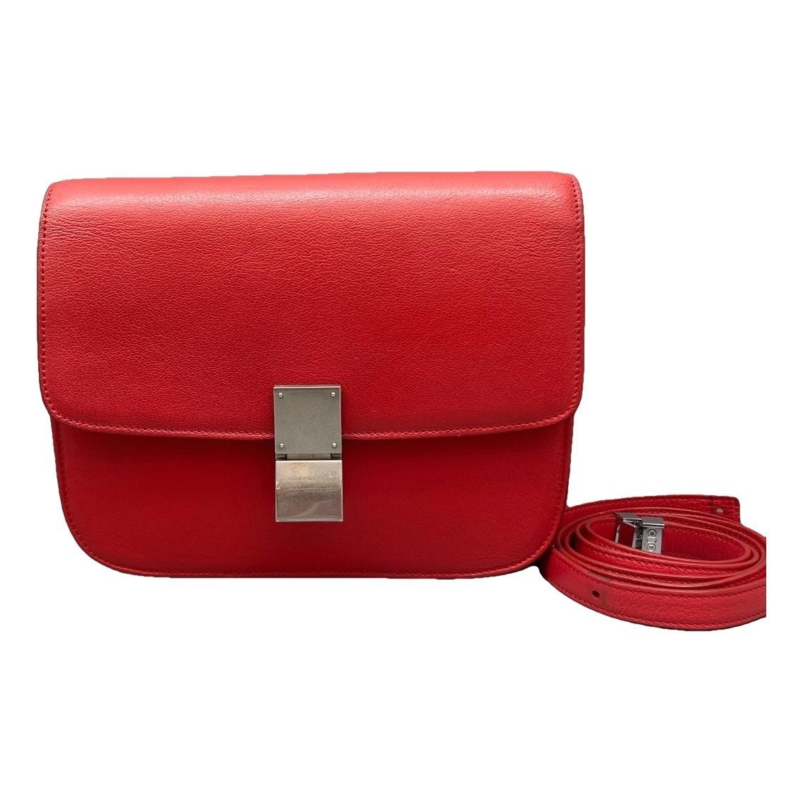 Classic leather handbag