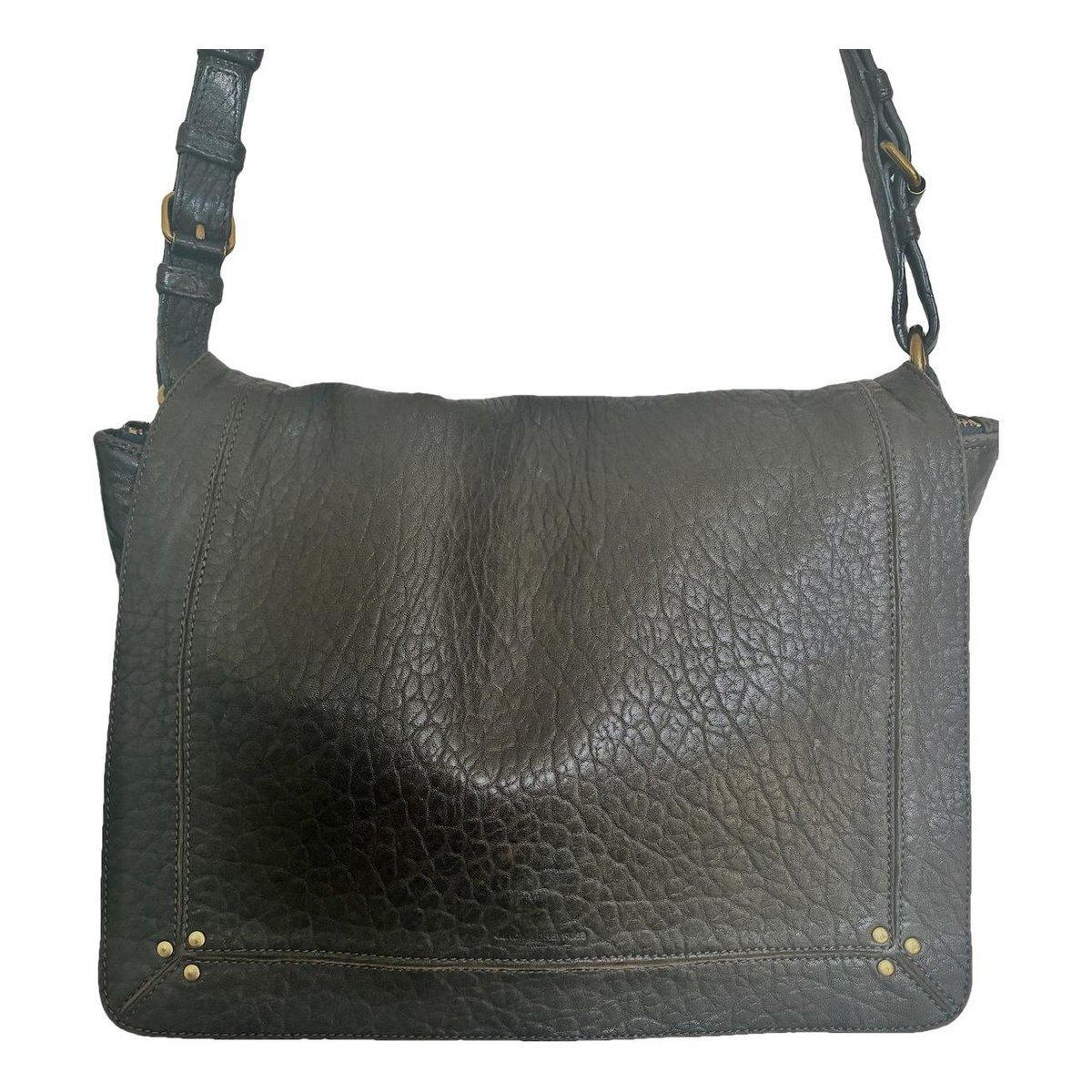 Leather crossbody bag