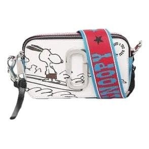 Snapshot leather crossbody bag