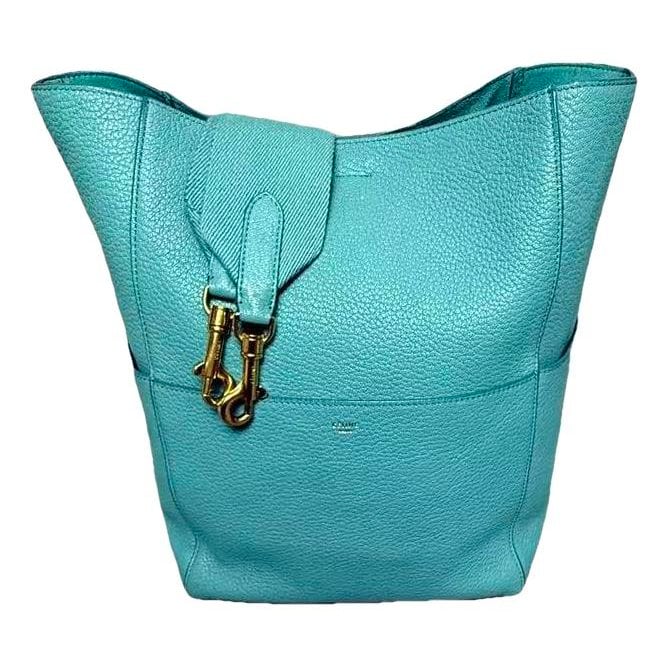 Seau Sangle leather handbag