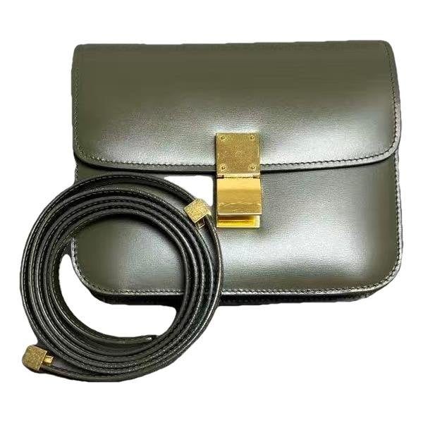 Classic leather handbag