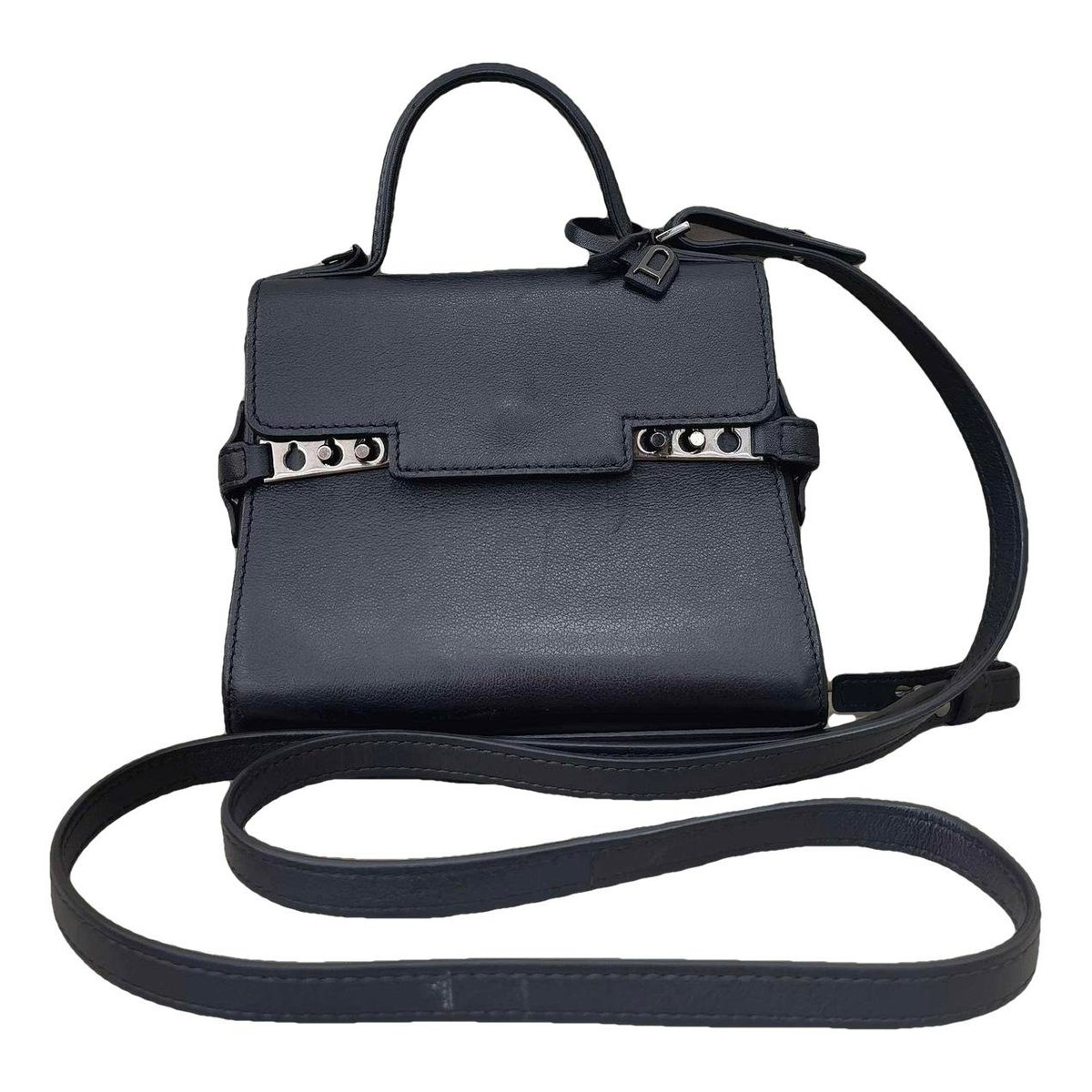 Tempête leather crossbody bag