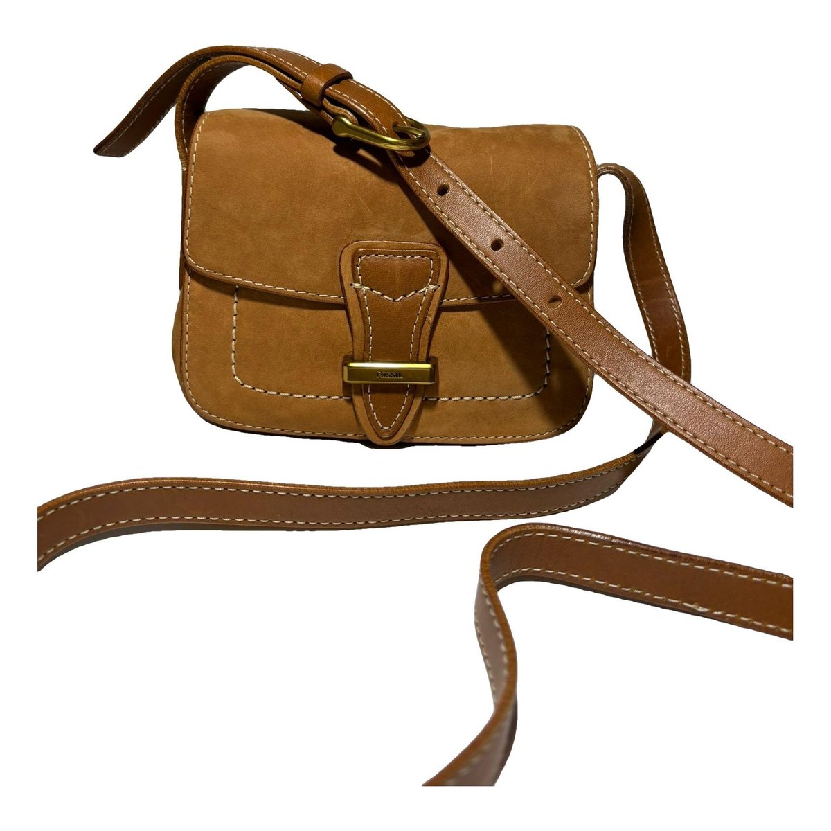 Leather crossbody bag